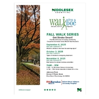 Get Stroke Smart, Fall Walk with a doc