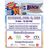 Beach Sweeps across NJ Beaches