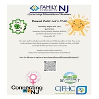 Parent Cafe: Let's Chill