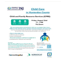 Child Care in Hunterdon County with Child & Family Resource Services