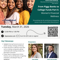 From Piggy Banks to College Funds Part 5: Women's Financial Wellness