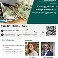 From Piggy Banks to College Funds Part 3: Financial College Planning