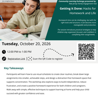 Getting it Done: Hacks for Homework and Life