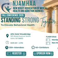 NJAMHAA Annual Fall Conference Standing Strong Together To Elevate Mental Health