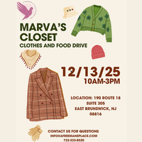 Marva's Closet Food & Clothing Drive
