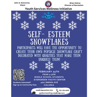 Self Esteem Snowflakes