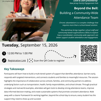 Beyond the Bell: Building a Community-Wide Attendance Team