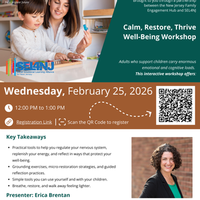 Calm, Restore, Thrive Well-Being Workshop
