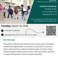 Academic Roadmap: A Family Guide  to Curriculum and Standards in K–12