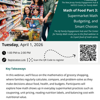 Math of Food Part 3: Supermarket Math Budgeting, and Smart Choices