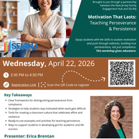 Motivation That Lasts: Teaching Perseverance & Persistence