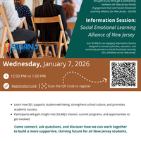 Information Session:  Social Emotional Alliance for  New Jersey