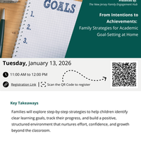 From Intentions to Achievements Family Strategies for Academic Goal-Setting