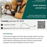 Lunch and Learn: Winter Wellness and Self Care