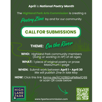 Call for Highland Park Poetry Zine Submission